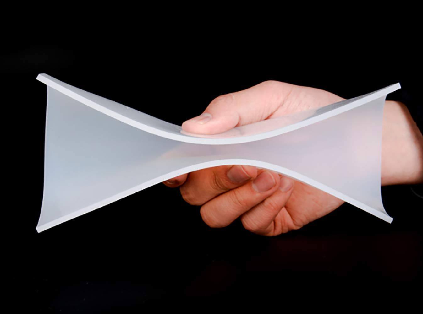 TEN-HIGH silikonowa płyta spożywcza z kwadratową klasą, odporna na wysoką temperaturę uszczelka silikonowa, wodoodporna absorpcja wstrząsów, 500mm x 500mm Grubość 1mm