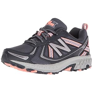 New-Balance-Womens-WT410v5-Cushioning-Trail-Running-Shoe New Balance Women's 410 V5 Trail Running Shoe, Thunder/Gunmetal/Fiji, 9 M US