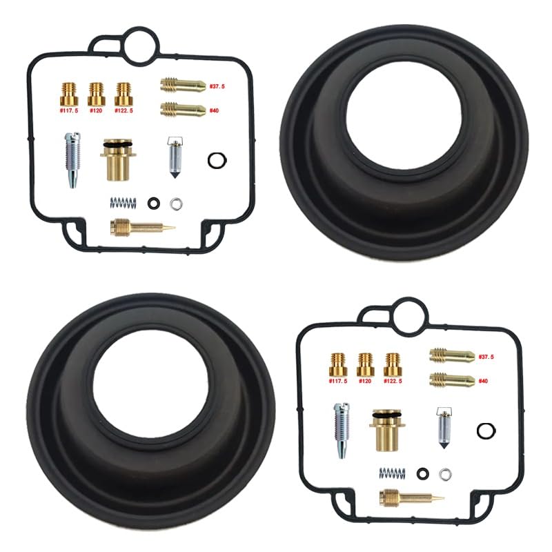 Kit reparación carburador DR800 de alta durabilidad con juntas de nitrilo BST33
