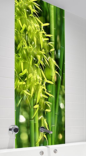 Preisvergleich Produktbild Myspotti 1510S29 Shower Bambus, Duschrückwand, 100 x 210 cm