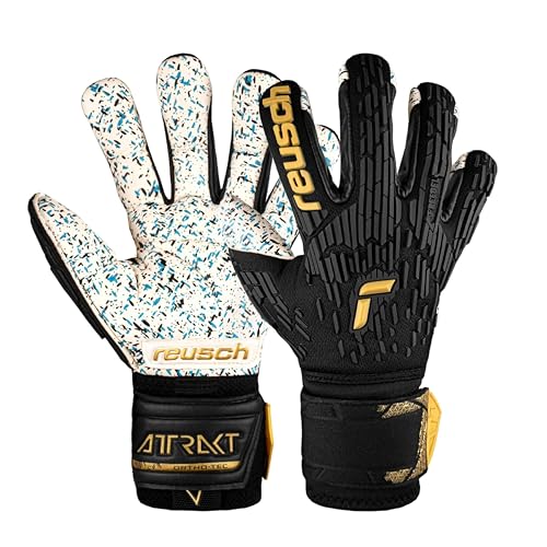 Reusch Attrakt Freegel Fusion Ortho-Tec Adult Goalkeeper Gloves with Evolution Negative Cut and Unmatched Grip