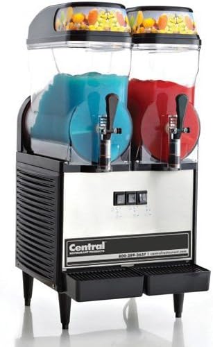 Central Exclusive OFS20-CR Frozen Drink Machine - 2 Bowls, 15"Wx18-1/2"Dx33-1/4"H