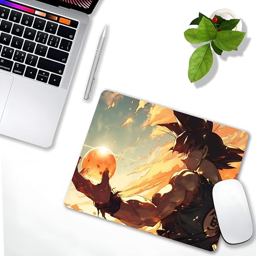Image of MS ART & CRAFT Anime Gaming Mouse Pad, Dragon Ball Super Design, Dual-Color Theme Best for Computer, PC, Laptop (Model 3)