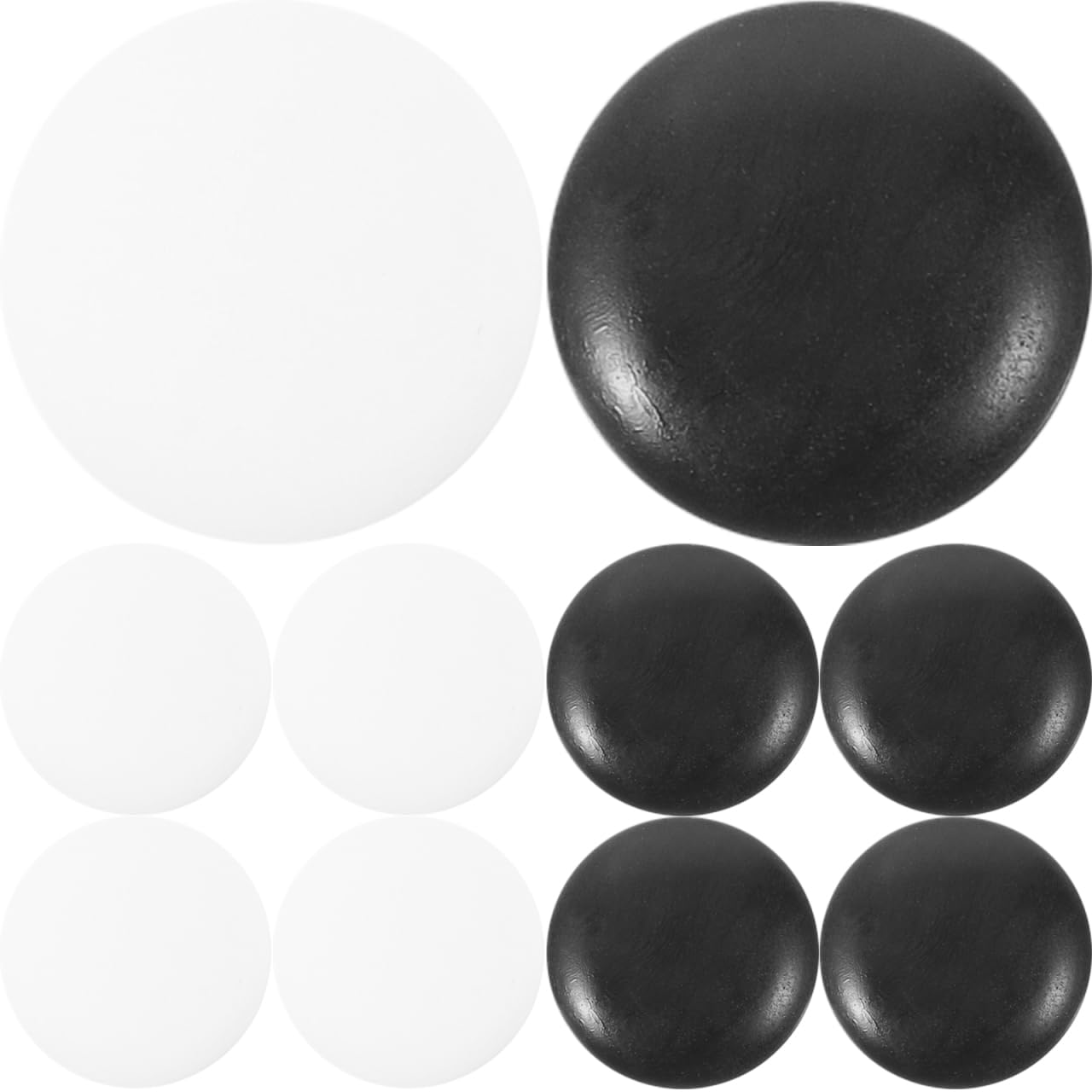 360 PièCes De Jeu De Go en RéSine, Pions RéSistants Aux Chutes, 1.8cm, IdéAl pour Amateurs Et Professionnels, Assortiment De Couleurs, 360pcs