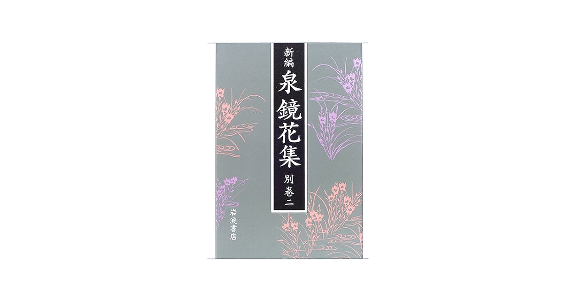 ⭕️新編 泉鏡花集　 別巻2 岩波書店　2006年刊　函帯正誤表付 ⭕️新編 泉鏡花集 別巻2 岩波書店 2006年刊 函、帯、正誤表付