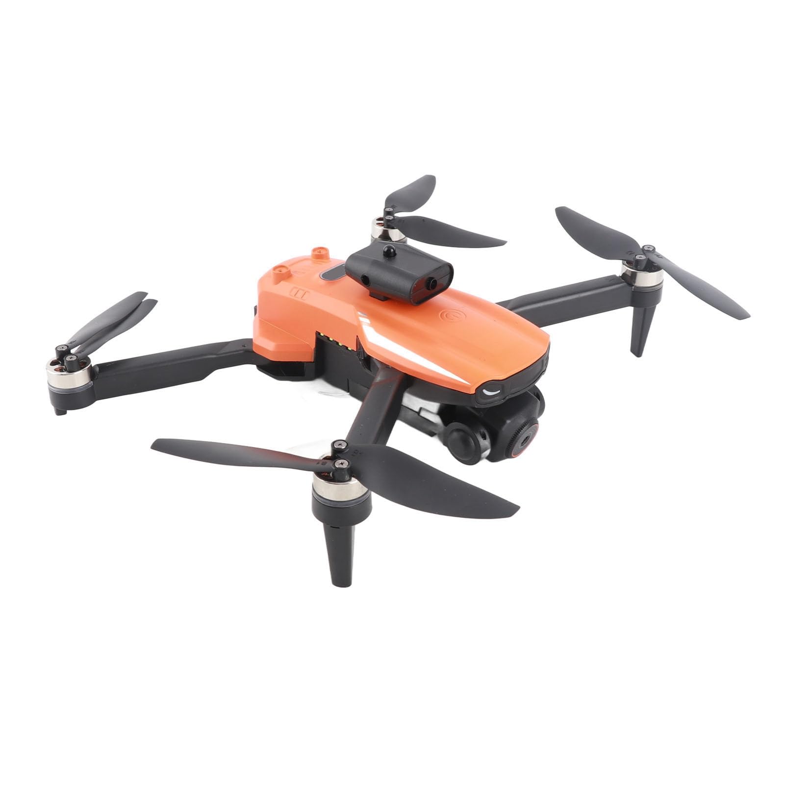 RC-Drohne mit Doppelkamera, Bürstenloser Motordrohne mit GPS-Ortung und Hindernisvermeidung, 2000-mAh-Akku und Fernbedienung mit Bildschirmanzeige (Einzelne Batterie)