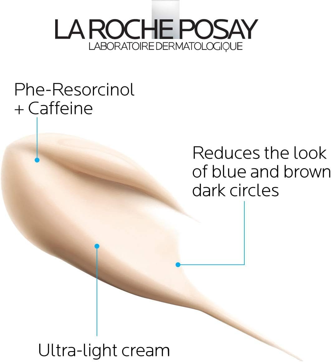 La Roche-Posay Pigmentclar, Crema Contorno Occhi Anti-Occhiaie, Per Occhi Sensibili, Uniforma l'Incarnato, Riduce le Occhiaie Marroni e Blu, Con PhE-resorcinolo e Caffeina, 15 ml