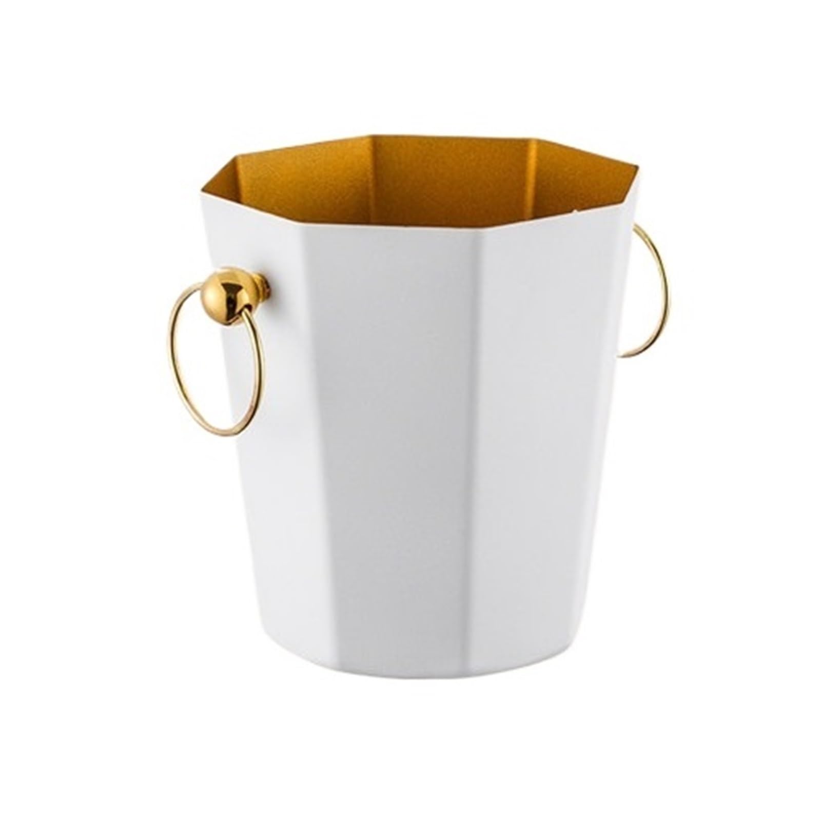 Parties Octagonal Stainless Steel Ice Bucket Perfect for Holding at Parties Drink Chiller