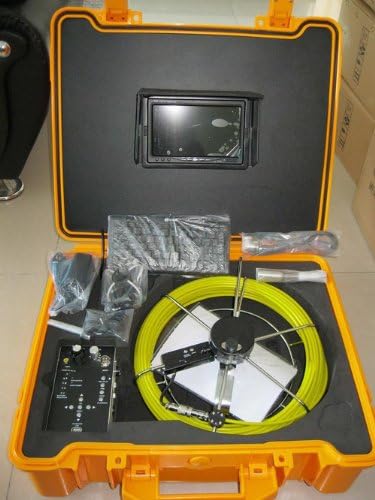 Gowe Underground Pipe Detector Camera System with Flexible Push Cable Reel Z710DK