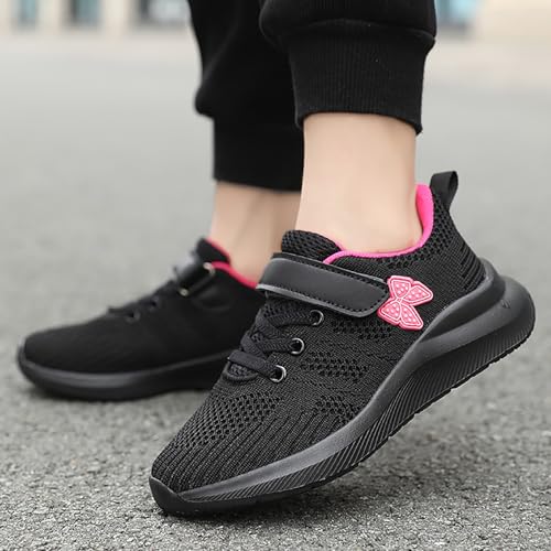 Little/Big Kid Boys Girls Lightweight Breathable Sneakers Strap Athletic Tennis Shoes for Running Walking Footwear Lightweight Breathable Athletic Shoes2