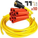 Bravex 4040 Spark Plug Wire Set 8mm - Yellow