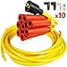 Bravex 4040 Spark Plug Wire Set 8mm - Yellow