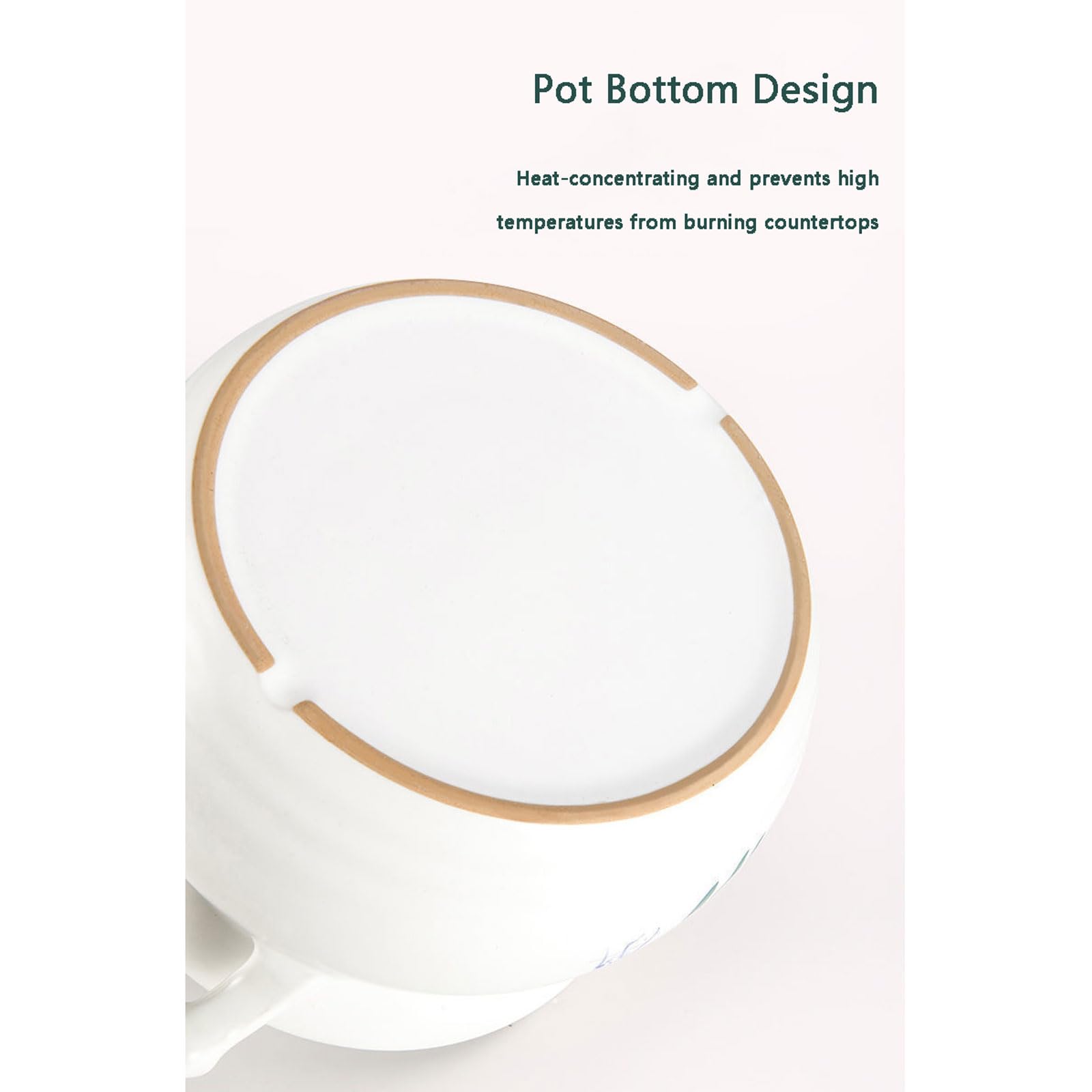 Cazuela De Gas De Gran Capacidad,Olla De Barro De Cerámica con Tapa,Resistente y Gran Capacidad,Fácil de Limpiar para Cocinar En Casa,para Guisos,Sopas Y Cocción Lenta,3.5L/6L