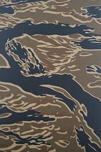 Film adhésif camouflage haute résistance en Cordura 500D rayures tigre