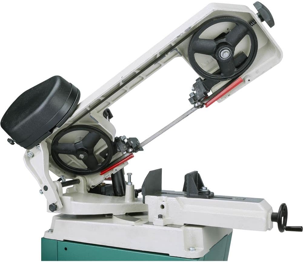 Grizzly Industrial G9742-5" x 6" 1/2 HP Metal-Cutting Bandsaw w/Swivel Head