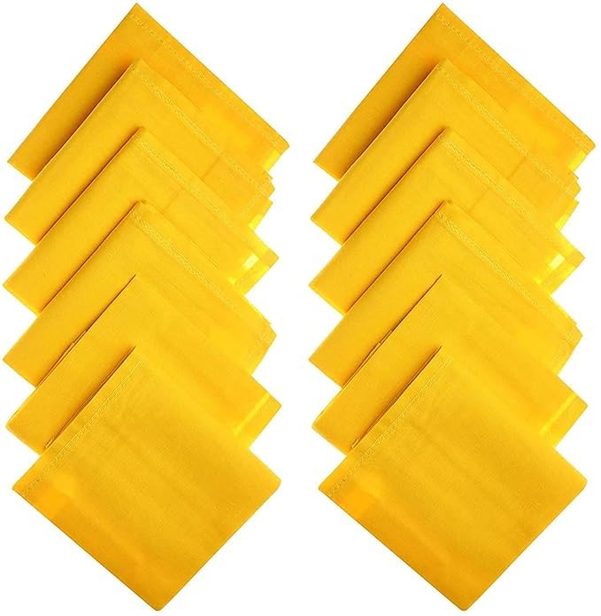 Cotton Handkerchiefs for Men, Large Size, 12 Pieces, Rumal for Office and Home Use-image-19