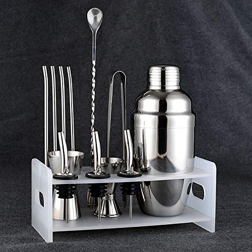 Set coctelera de acero inoxidable 350 ml miniatura 2