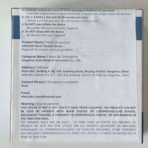 S Cervical Neck Traction Device Review