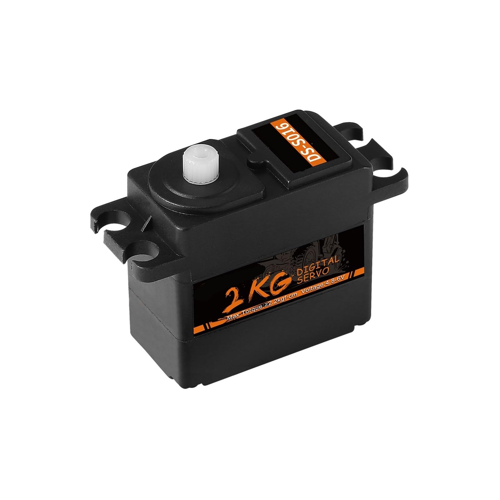 2 kg digitales Servo 4,8–6 V, 3-Draht JR, geeignet for 1/12 FY-01 FY-02 FY-03 Lenkungsteile-Zubehör