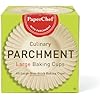 PaperChef Culinary Parchment Large Baking Cups, 60 count, (Pack of 12 PaperChef Culinary Parchment Large Baking Cups, 60 count, (Pack of 12