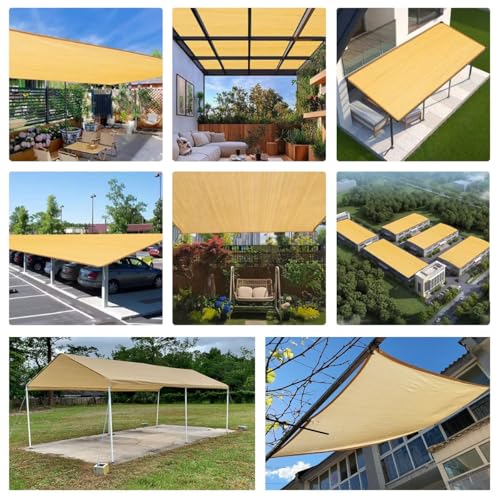 Outdoor shade netting mesh tarp respirant avec œillets anti-déchirure - 8