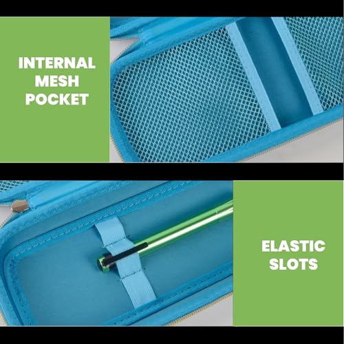 Image of Stethoscope Case for 3M Littmann Classic III /Cardiology IV, Sky-Blue | for MDF Acoustica Stethoscopes, for Nurses, Doctors, Nursing School Essentials, Students, Clinic, EMS, Travel, Hard Bag Only
