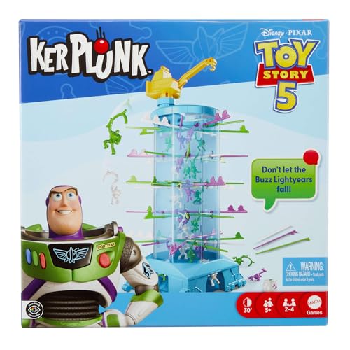 Mattel Games SOS Ouistiti Toy Story 5 de Disney · Pixar pour 2 à 4 Joueurs à partir de 5 ans, JLW88