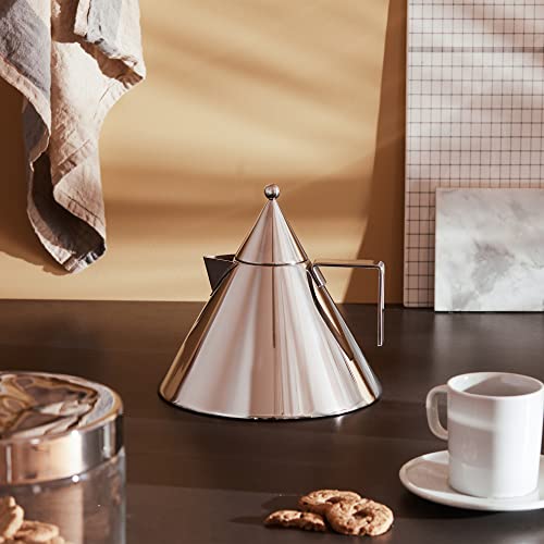 Alessi 90017 Il Conico Tetera de Acero Inoxidable 2 Lt miniatura 5
