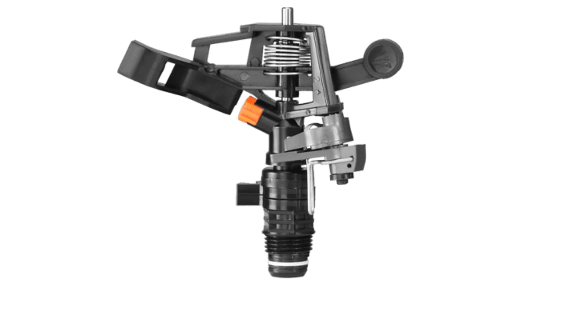 Automat Plastic Part Circle Sprinkler (1/2 inches) with Plastic Nozzle for Gardening and Agriculture, 360 Degree Rotating Sprinkler, Dispenses The Water Upto 11 mtr Radius Range (Pack of 2)