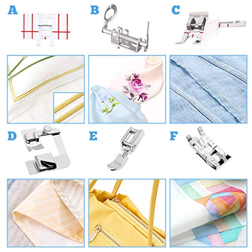 Set de 8 Pies Prensatelas para Máquina de Coser miniatura 2