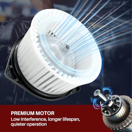 Image of 700113 AC Heater Blower Motor Fan Assembly Fit for Acura cl 2001-2003, tl 1999-2003 79310S0KA01