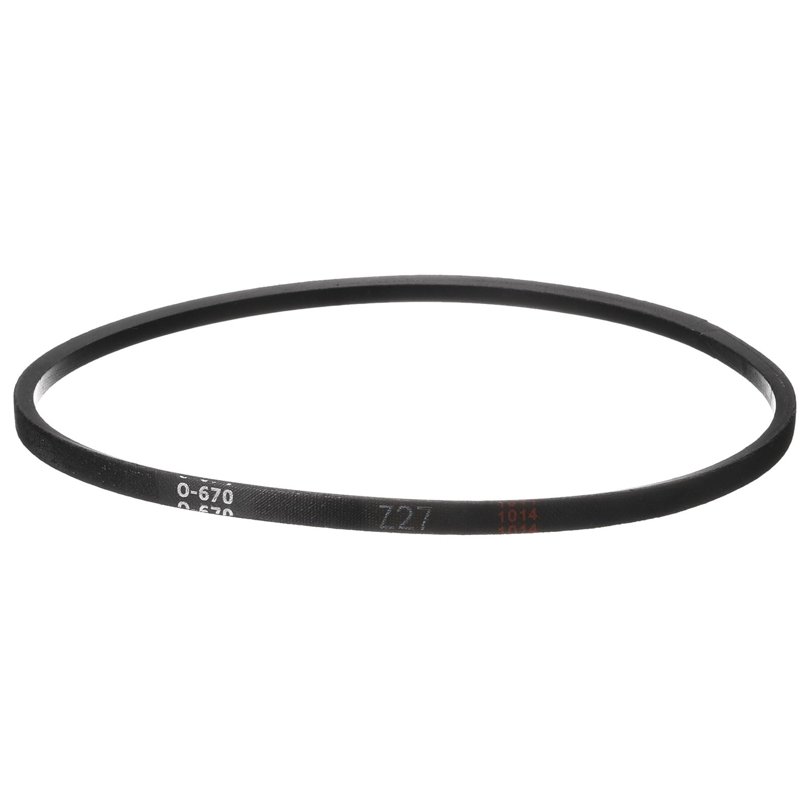 QUARKZMAN Z-27 Z typ pasek klinowy 670 mm/27" długość wewnętrzna x 0,39" szerokość x 0,24" wysokość pasek napędowy, typ Z zamknięty gumowy pasek transferowy