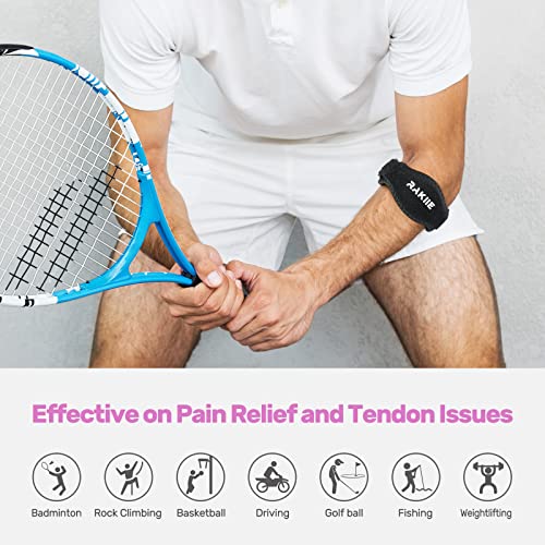 Elbow Brace 2-Pack for Tennis and Golf Elbow Pain Relief - Men and Women