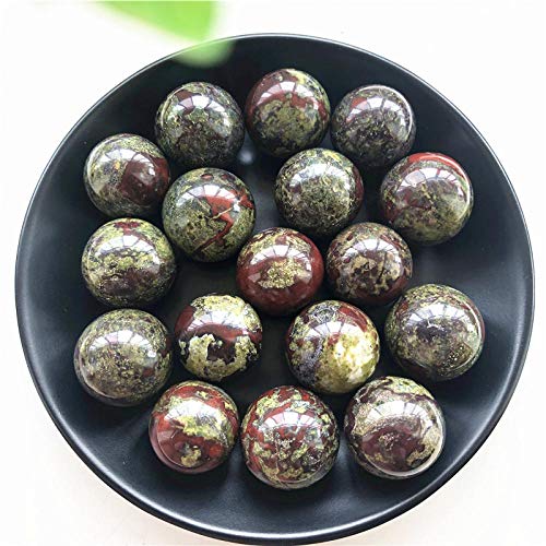 1 pièce naturel Dragon sang pierre Quartz cristal sphère boule guérison décoration pierres naturelles et minéraux-petit 1 pc Cover