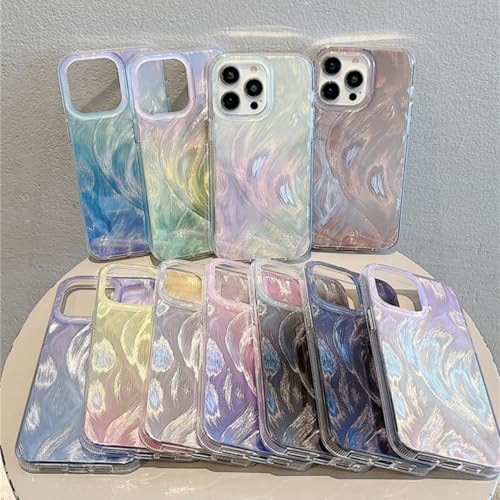 Coque iPhone 16 Pro dégradé laser argent anti-choc