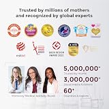 Momcozy Pro-Collagen krem ciążowy, krem na rozstępy, do ciąży i połogu, peptydy jakości do twarzy i kremu olejowego, maść do pielęgnacji skóry, 150 g