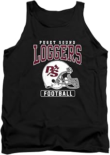 LOGOVISION University of Puget Sound Football Helmet Unisex Adult Tank Top