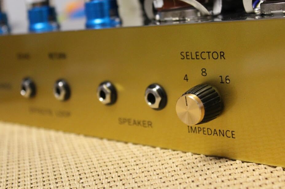 Custom 50-Watt Classic British Style Tone JCM-800 2204HW Handwired Amplifier Head with Master Volume - Image 3