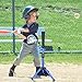 Hikeen Baseball Tee for Kids | Height Adjustable Batting Tee (20.8” to 32.5”) | Portable, Stable Baseball Tees for Hitting with Carry Bag | Perfect Softball & Baseball Training Tee for Children