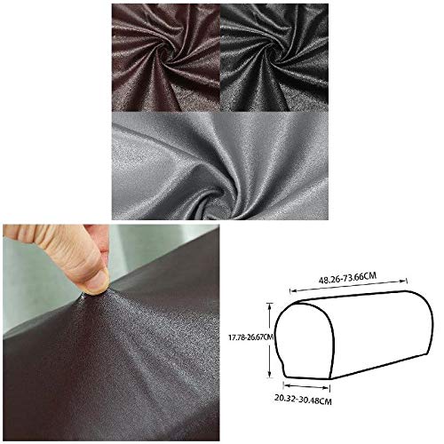 Set di 2 copribraccioli impermeabili in pelle, per poltrone