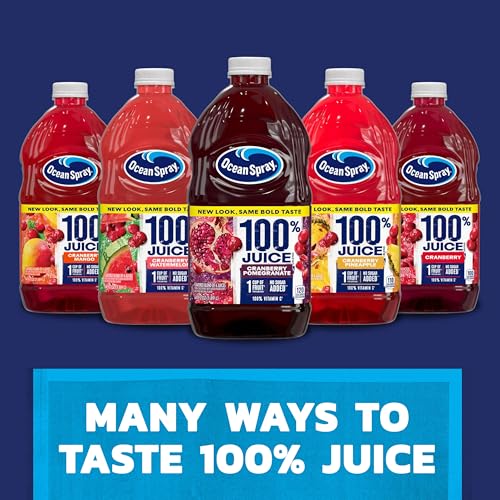 Image of Ocean Spray Juice, 100% Grapefruit, 60 Ounce (Pack of 8)