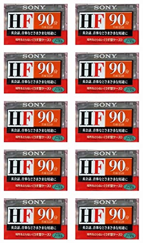 Amazon | SONY カセットテープ 90分×10本 （往復90分 片復45分