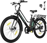 HITWAY E Bike 27,5 Zoll E-CityBike