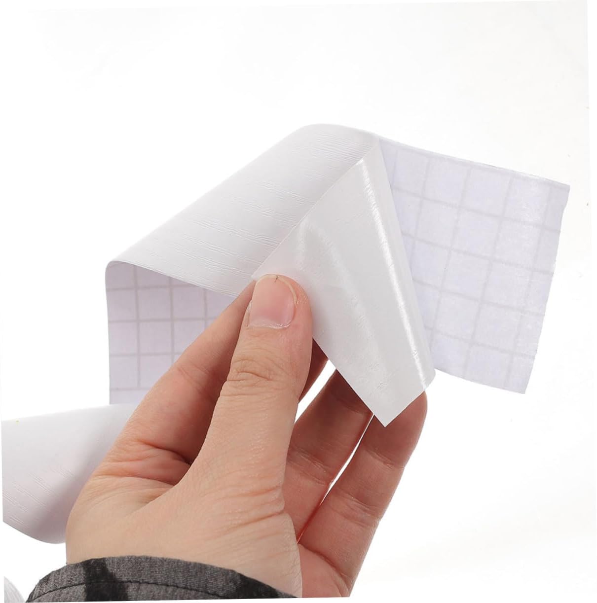 Mipcase 6rolls Self-Adhesive Baseboard Trim Flexible Molding Skirting Board for Wall Floor and Corner Decoration Each Grain Finish Easy to Install Use