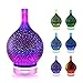 Produktbild Sakuldes Kreativer Stiller Aroma-Diffusor des ätherischen Öls, Ultraschallbunter 100ml Geschenk-Zerstäubungsbefeuchter-Aroma-Diffusor (Color : White)