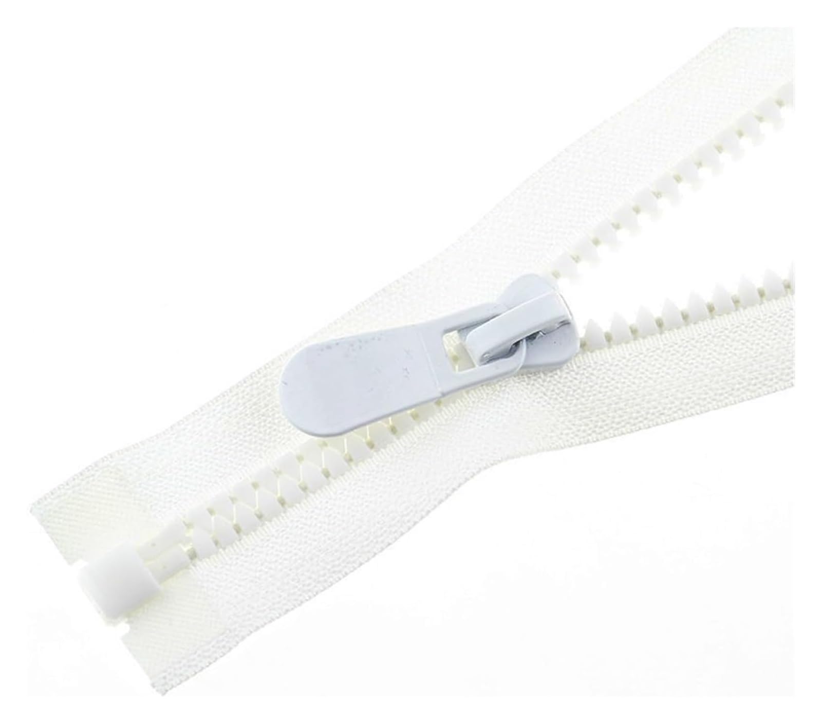 Nylonowe zamki błyskawiczne do majsterkowania, Zamki błyskawiczne do szycia kurtek, śpiworów, namiotów, akcesoriów, 70-100 cm(White,70)