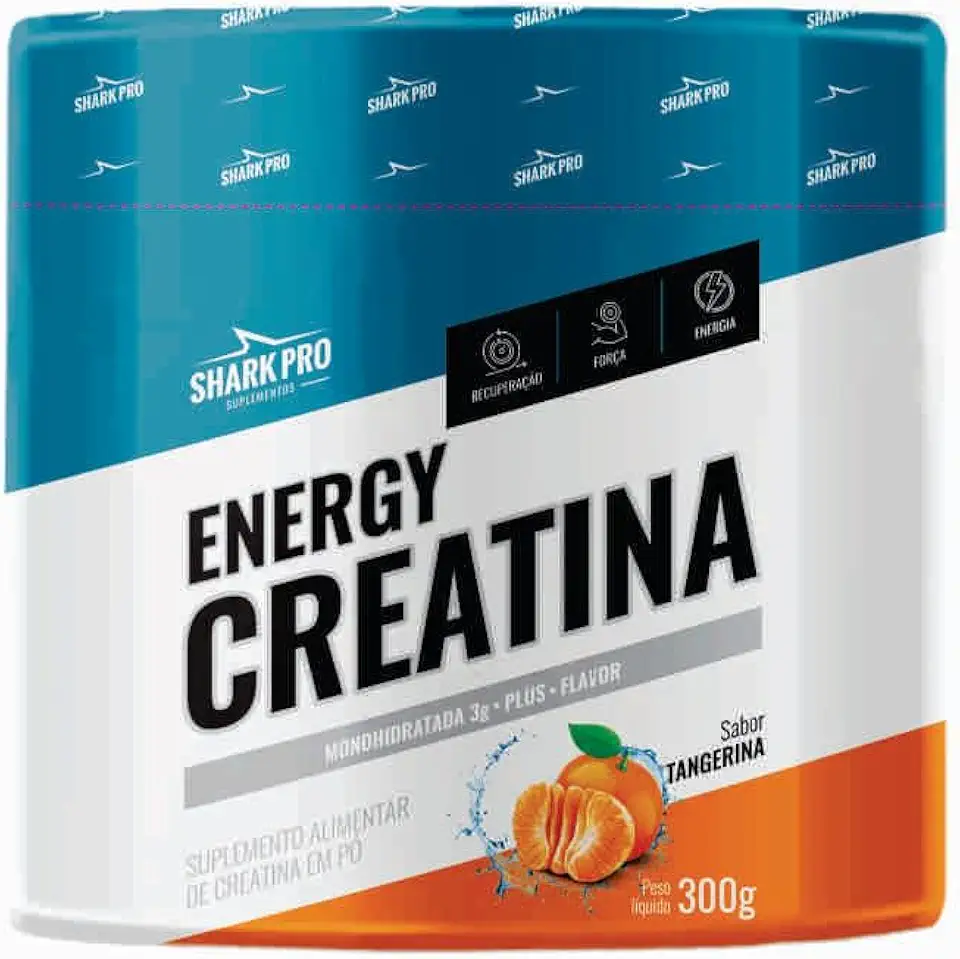 CREATINA ENERGY 300G SABOR TANGERINA