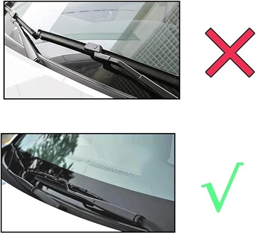 Miniatura 2 de Escobillas de limpiaparabrisas delantero compatibles con VW Polo SedanVento 2010-2017 parabrisas parabrisas ventana coche lluvia cepillos 24