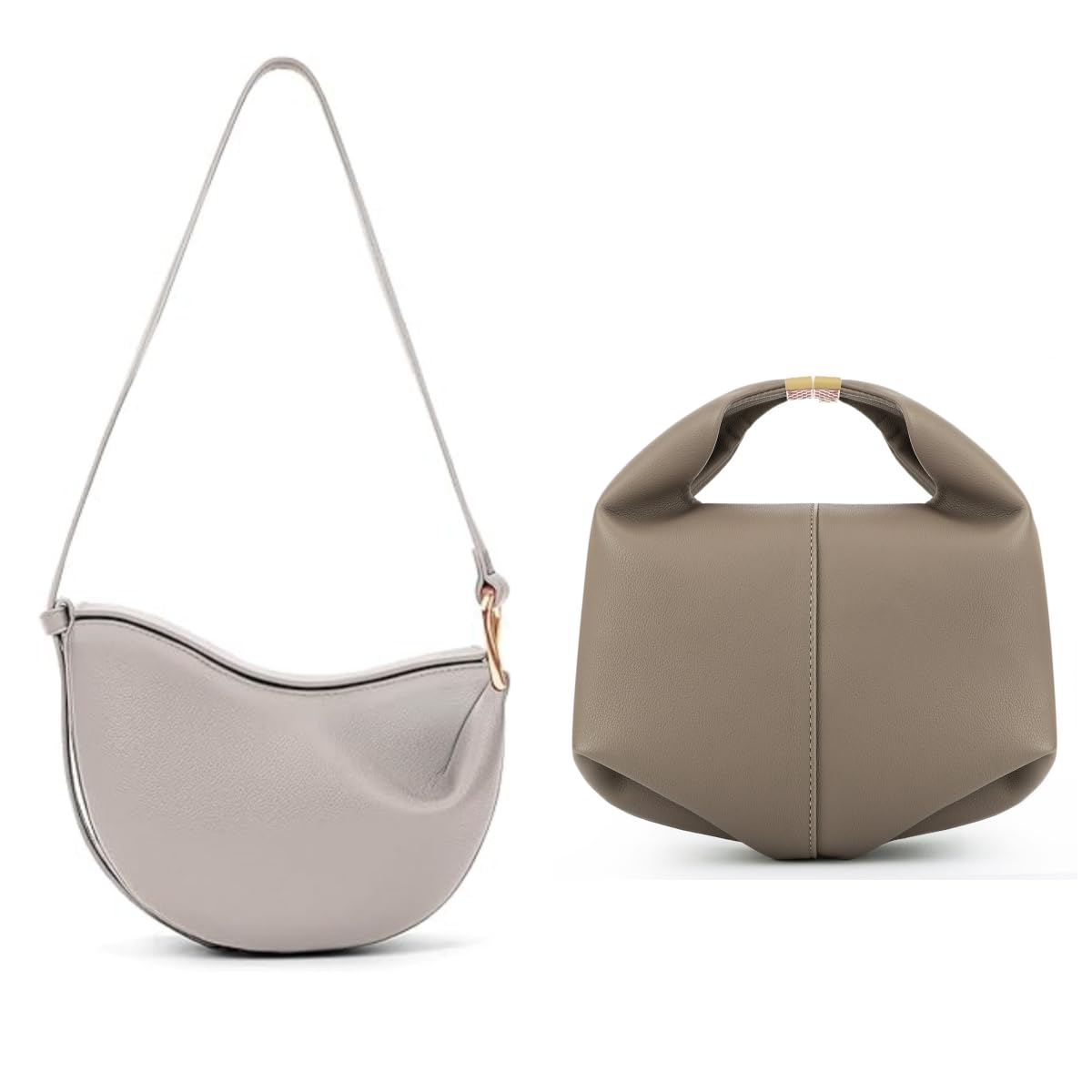 Crossbody Bags Purse Top Handle Bag Chic Dumpling Clutch Designer Small Faux Leather Shoulder Hobo Satchels for Women