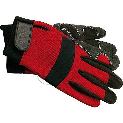 Preisvergleich Produktbild Mechaniker-Handschuhe Hightech Materialmix Klettverschluss